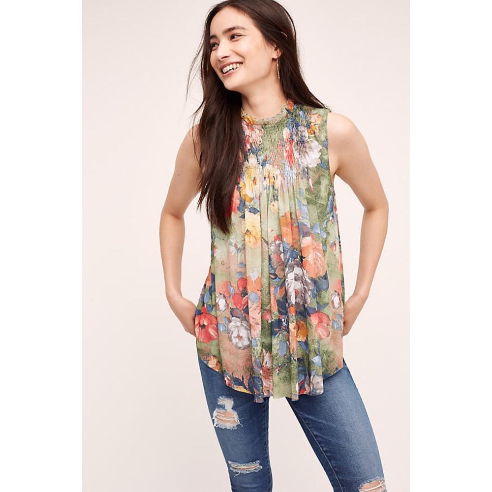 Anthropologie Epona Swing‎ Top By Deletta